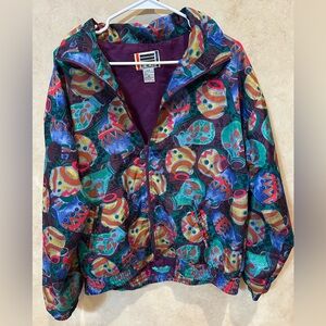 EVR vintage Geometric Pattern Jacket size medium